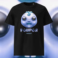 T-SHIRT POUPON BLEU