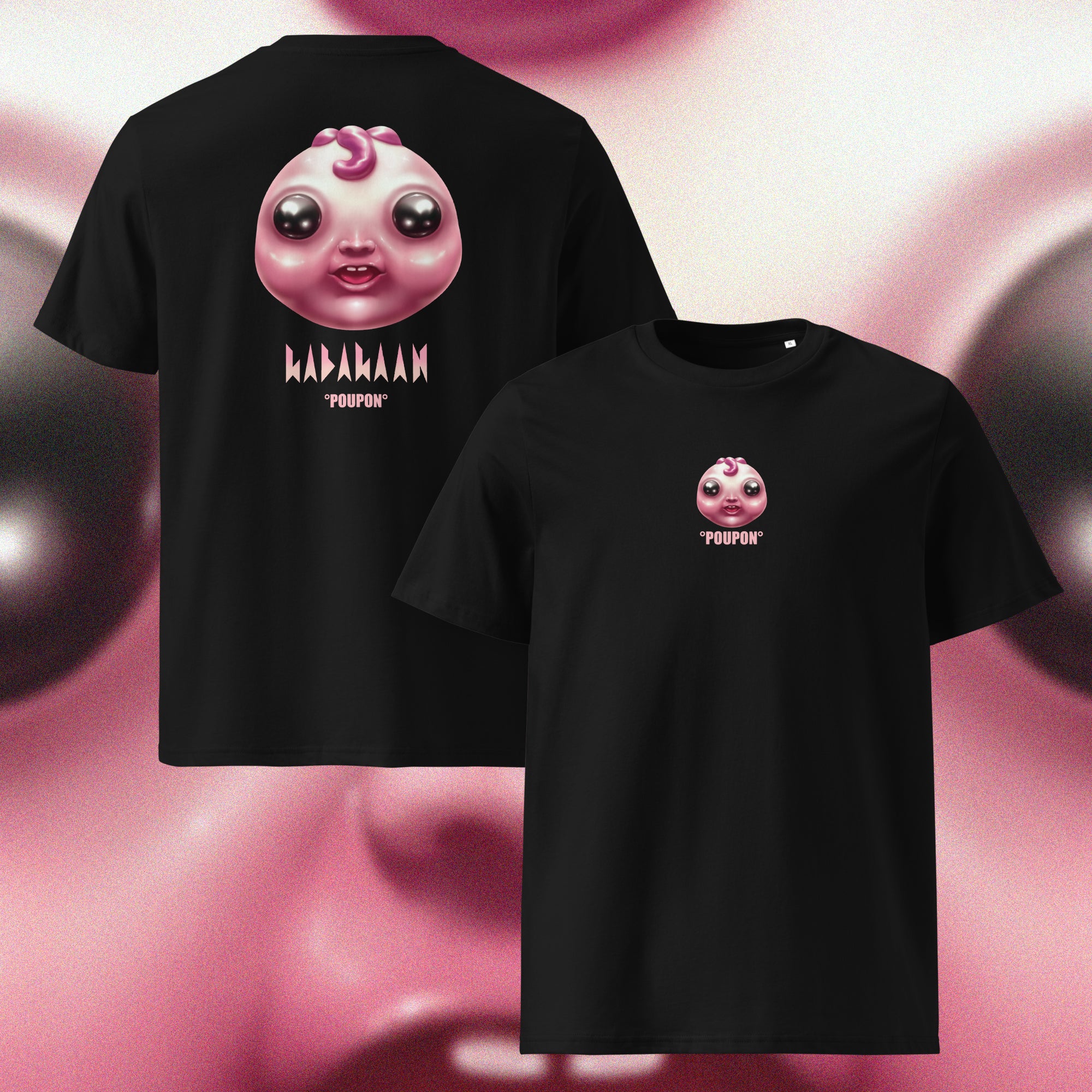 T-SHIRT POUPON ROSE ORIGINAL