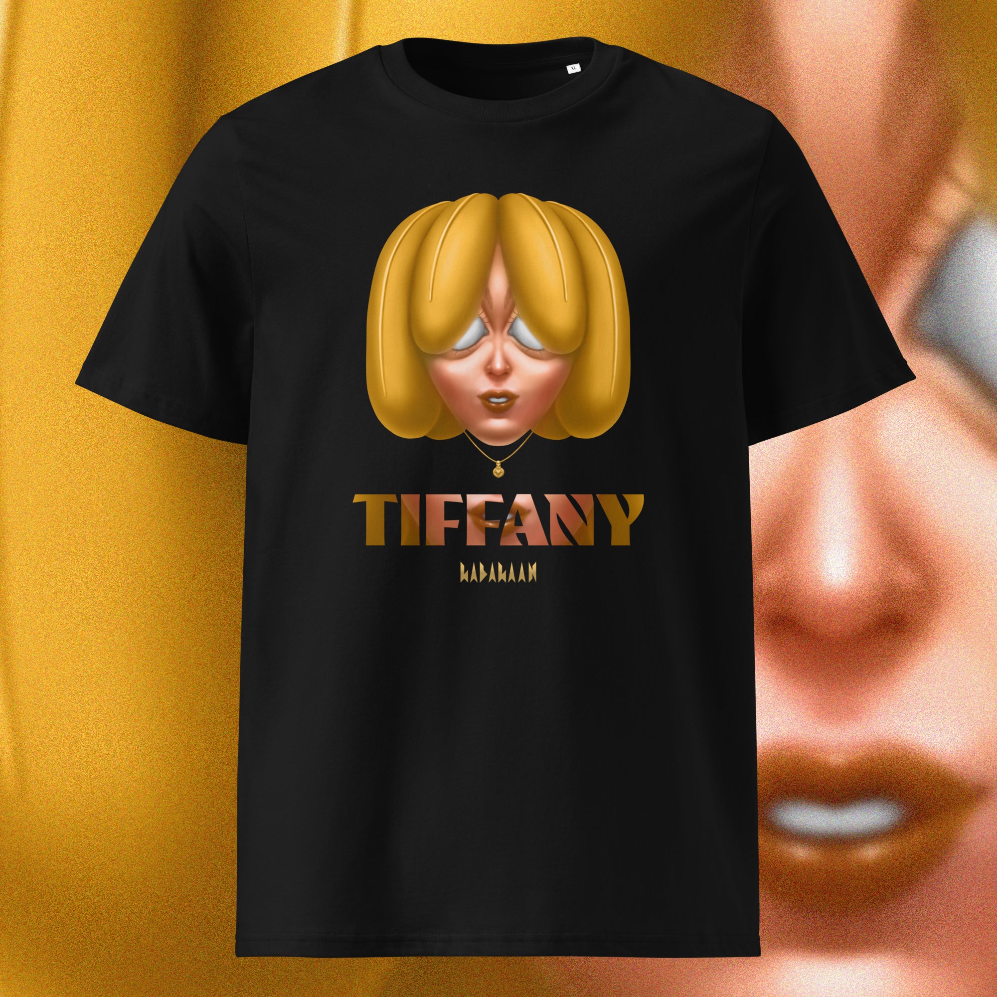 T-SHIRT TIFFANY JAUNE